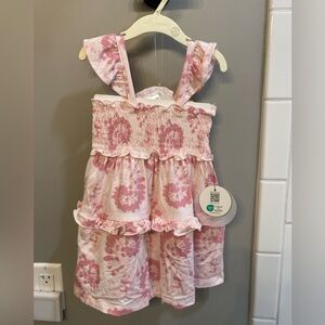 Milkberry Pink Floral Sundress / Size 24m / NWT
